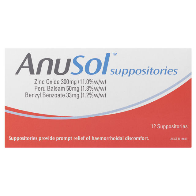 Anusol Suppositories 12