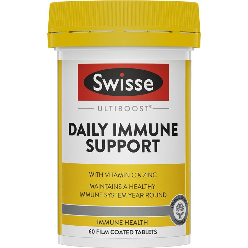 Swisse Ultiboost Daily Immune Support Tablets 60 Pack